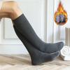 Men's Winter Compression Stocking Warm Hot Knee High Long Leg Terry Socks Cotton Thicken Cover Calf Socks