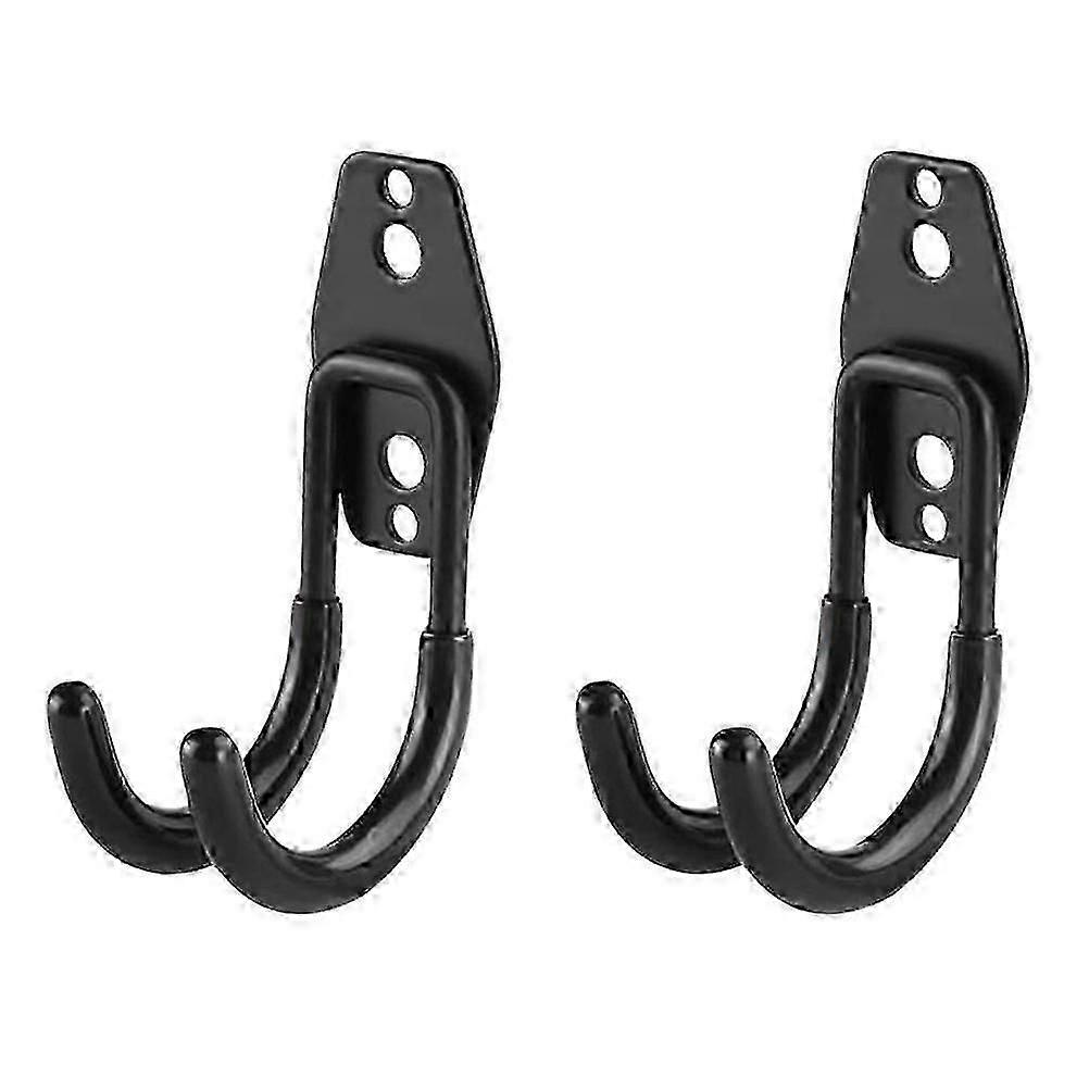 2pcs Durable Heavy Stuff Hooks Pretty Hanging Hooks Practical Garage Wall Hooks