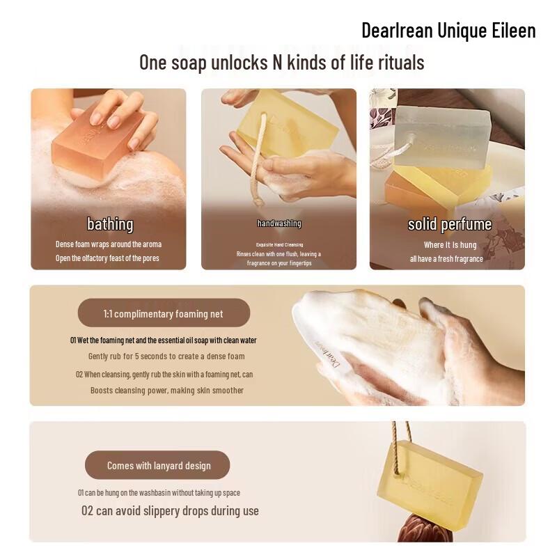 Dear Irene Fresh Fragrance Essential Oil Soap