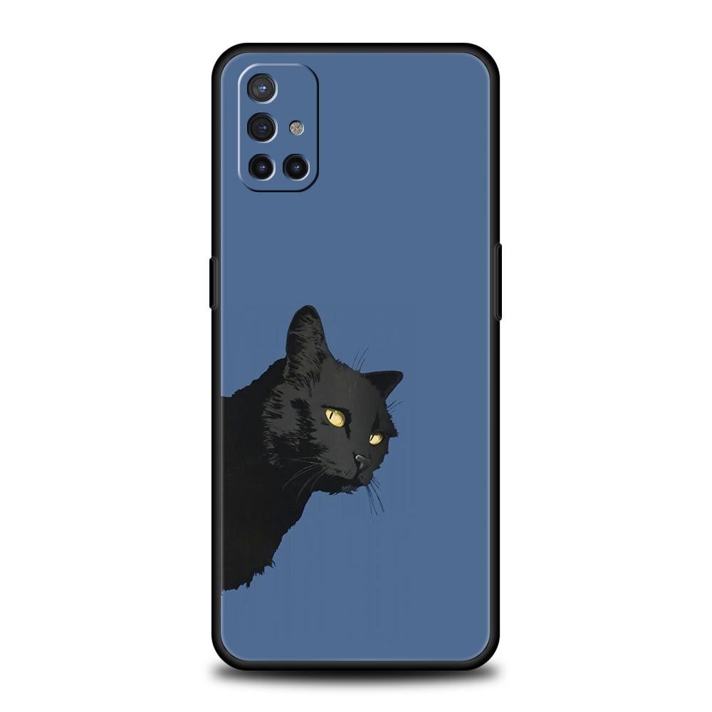 Чехол для телефона для OnePlus 12 11 10 9 Pro 9T 12R 10R 9R 9RT 10T 8T 8 7 6T 7T Nord 2T CE 2 5G N200 N10 N100 Чехол Кошка Мультяшный Милый