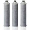 Genuine Replacement Cartridge for Water Filter Faucet, SENT026KA, for Smooth Wide Shower Mixer Faucet, High-Performance, 3-Pack