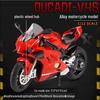 Кавасаки 1:12 Модель мотоцикла Ducati Alloy со звуком для детей