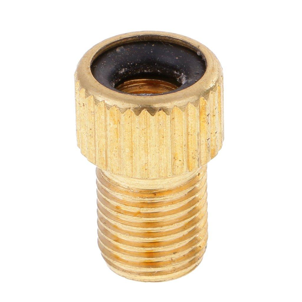 Brand Brass Valve Adapter Cap Pump Connector 4 Pieces for Bicycles and Motorcycles AS [No Product]