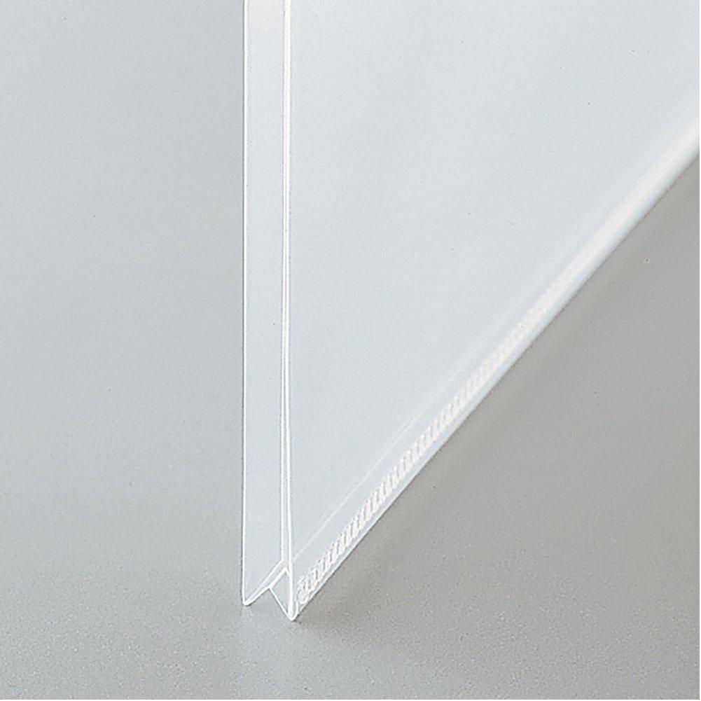 King Jim Прозрачный держатель с 2 отверстиями King Держатель A4 с ластовицей 100 листов 781-100