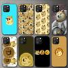 Милый чехол для телефона Dogecoin Doge для Iphone 11 12 Mini 13 14 Pro Xs Max X 8 7 6s Plus 5 Se Xr Shell
