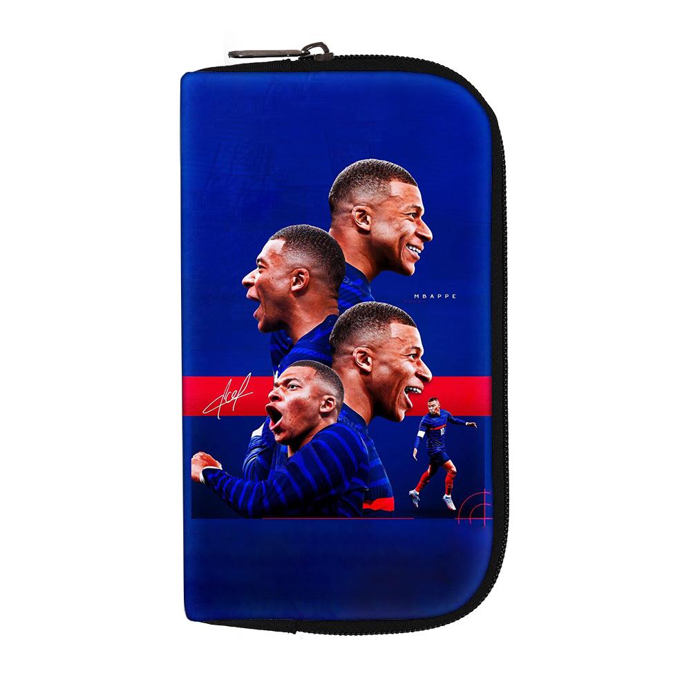 Женская мужская сумка-клатч сумка для наушников M-Mbappe Кошельки Портативный кошелек для денег и монет Держатель для кредитных карт Сумки для денег Сумка для хранения футбольной звезды