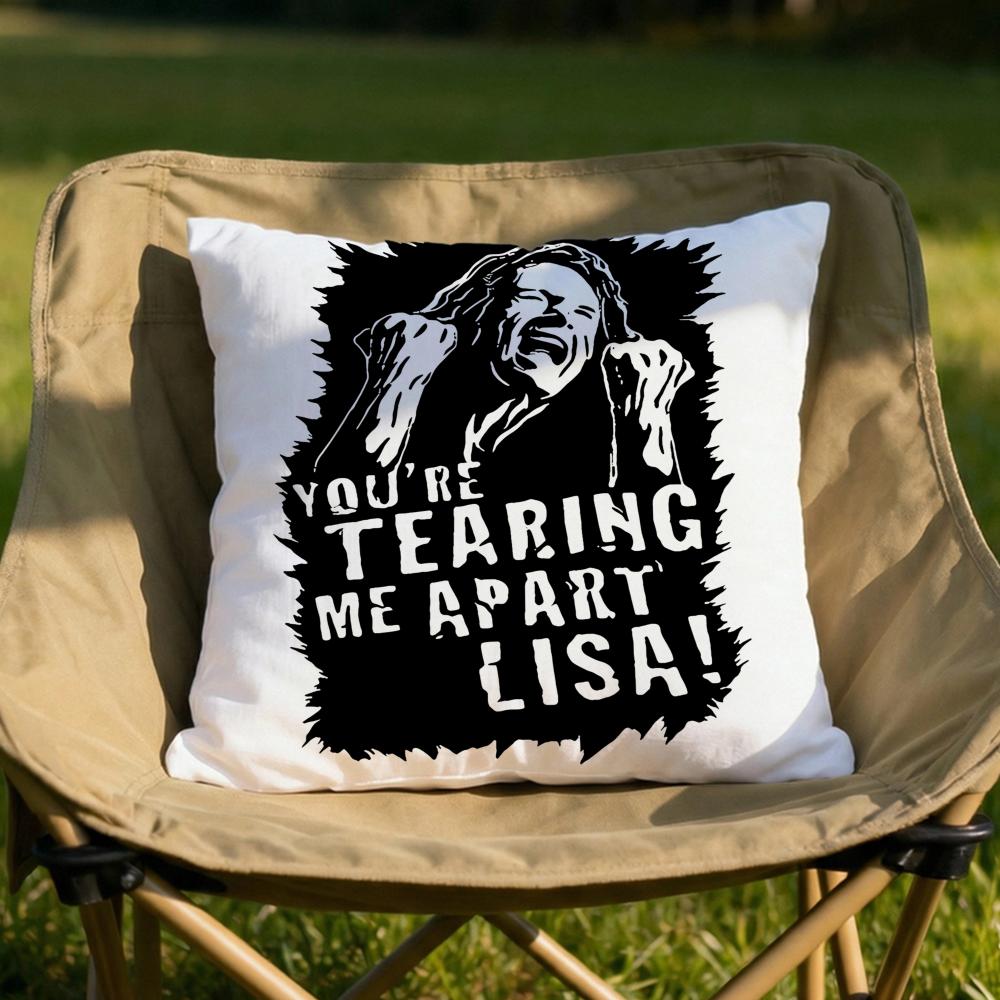 The Room TTommy Wiseau Cushion Cover Soft Reversible Durable Pillow Cover MultiScene Use for Home Car Daily Comfort