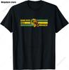 2024 New Rasta Reggae One Love Retro Vintage Sunset Jamaica Vacation Tshirt Womens Round Neck Short Sleeved Top