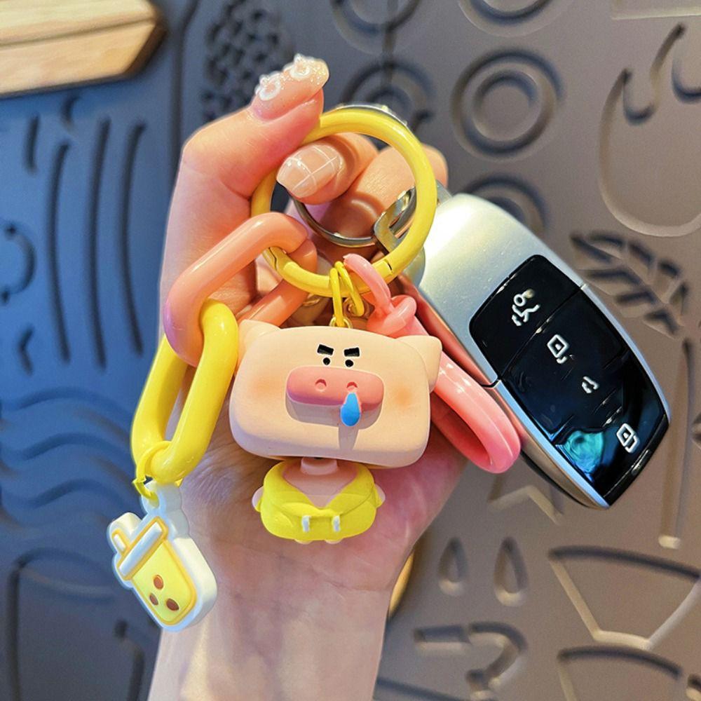 Брелоки Животные Брелок Кролик Мультяшная Кукла Подвеска Нежный Маленький Милый Брелок Женщины