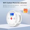 WiFi TUYA Smart Carbon Monoxide & Kitchen Gas Leak Detector Alarm