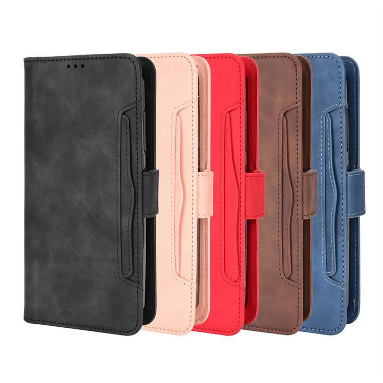 Oukitel Wp18 Чехол-книжка в стиле кошелька с несколькими отделениями для карт, материал премиум-класса из искусственной кожи