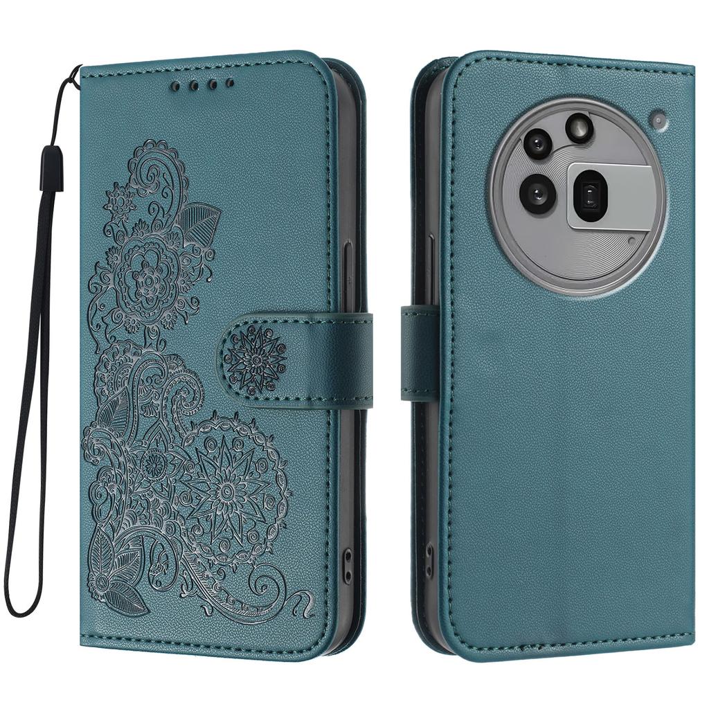 For Nothing Phone (3a) Pro Phone Cases Mandala Flower Leather Wallet Mobile Cover with Strap