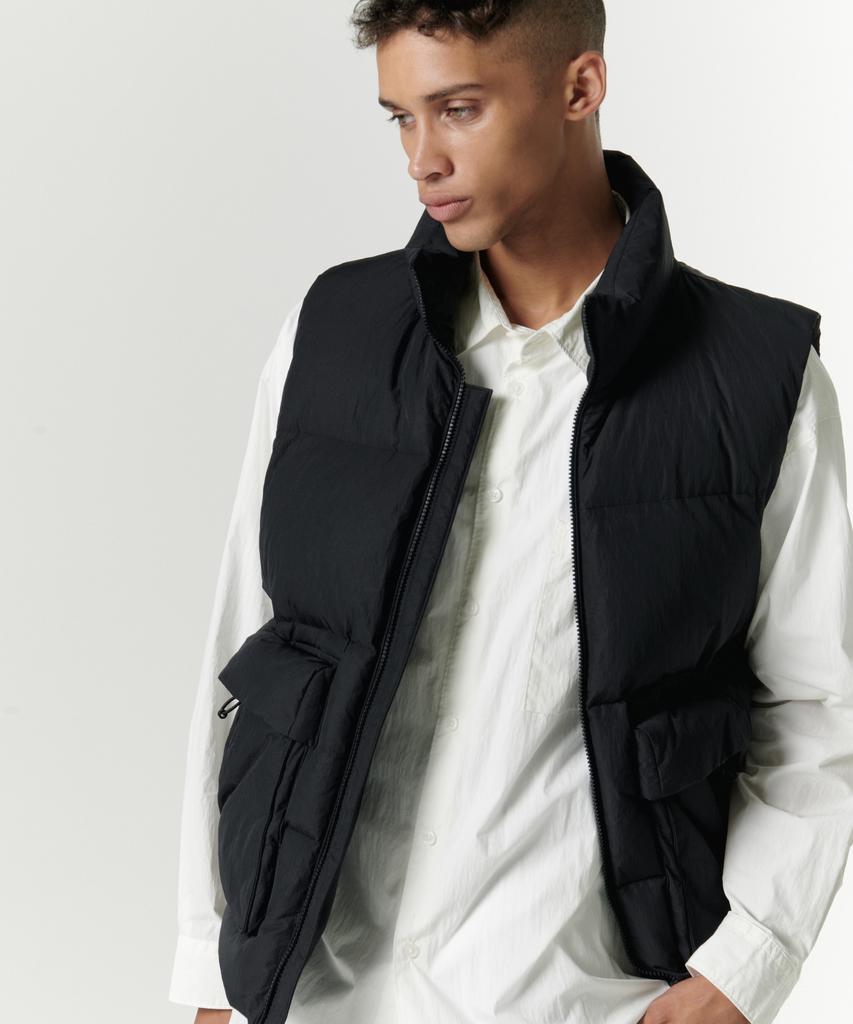 Musinsa Standard [City Leisure] Down Padded Vest [Black]