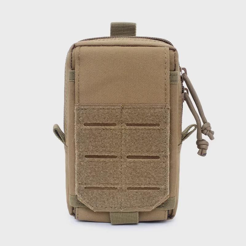 Tactical MOLLE Mobile Phone Waist Bag - EDC Outdoor Military, Cycling & Accessories Pouch