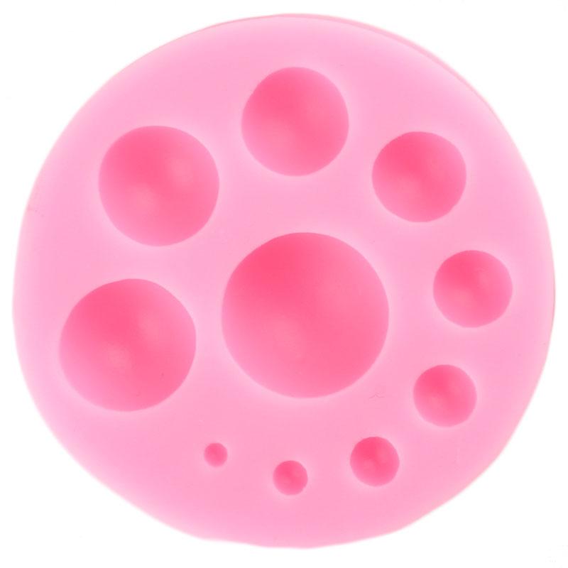Полусфера жемчужный шар силиконовая форма торт границы помадка DIY свадебная выпечка торт украшения инструменты конфеты шоколад формы для мастики