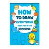 Раскраска KidsArt с руководством по разложению узора Портативная детская книга для рисования шаг за шагом для малышей и начинающих