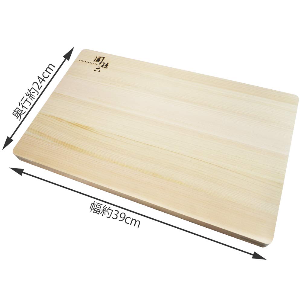 Разделочная доска KAI Seki Magoroku Hinoki 390 x 240 мм Сделано в Японии AP5221
