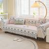 Fresh Summer Cooling Sofa Cushion Universal for Summer Jacquard Lace Non-Slip Leather Seat Cover Cover