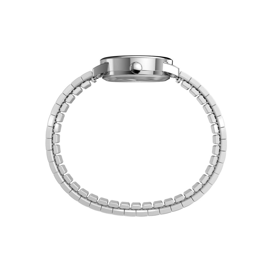 Часы Easy Reader Серебряный циферблат Латунь Минеральное стекло Кварцевые часы Бренд TW2W52300 Серебряный [TIMEX] Женские [Товар]