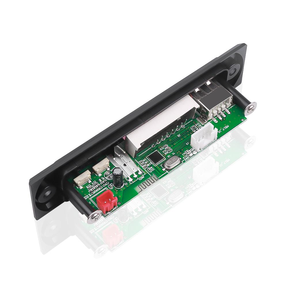 Wireless Bluetooth MP3 WMA Decoder Board 12V Car Audio USB TF FM Radio Module MP3 Player with Remote Control