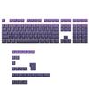 Keycaps 132 Keys Double Shot OEM Profile Light Transmitting PBT Custom Keycap Set for Mechanical Keyboards for Cherry Gateron MX Switches with 7 Shape