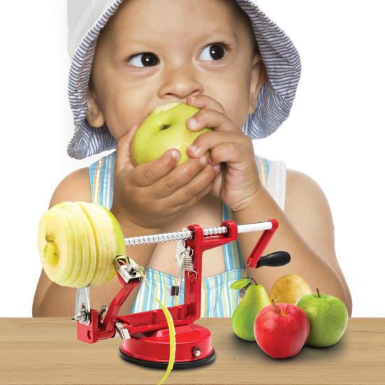 Овощечистка для фруктов, основание на присоске, многофункциональная машина для очистки картофеля, груш, трудосберегающая машина для очистки овощей