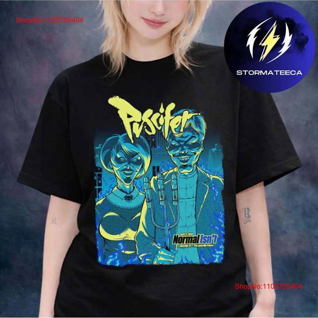 Puscifer Тур The Normal Isnt 2026 В Луисвилле, Кентукки 21 Апреля Футболка Винтажная Растянутая Модная