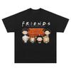 The Sleepy Sloth  American Retro Heavyweight Pure Cotton Loose Shortsleeved Tshirt for Men and Women