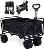 Carry Wagon Большие шины Большая вместимость 180 л Складная тележка для переноски Удивительно компактная Грузоподъемность 220 кг Диаметр шин 20 см Легкий Схождение