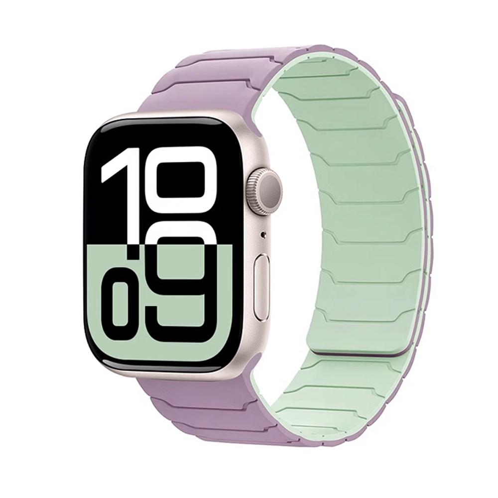 Магнитные ремешки для Apple Watch 11 Ремешок 46мм 42мм 45мм 44мм 40 41 Звеньевой браслет ремешок IWatch Серии SE 10 9 8 7 6 5 Ultra3 49мм