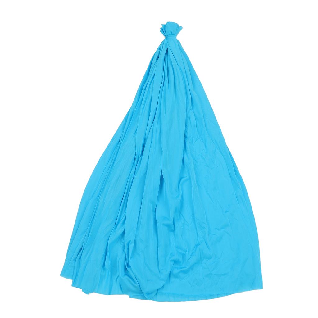 Гамак для йоги Эластичная ткань Гамак для воздушной йоги для профессионалов и начинающих Небесно-голубой