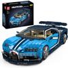 MOULD KING 10111 Технический автомобильный строительный блок MOC Blue Sport Racing Car Model Set Сборка кирпичных игрушек для детей Рождественский подарок