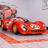 Bburago 1967 Ferrari 330 P4 Daytona Le Mans Модель винтажного гоночного автомобиля