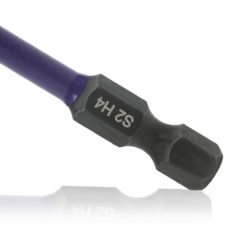 Магнитный шестигранный ключ, набор сверл, набор бит 1/4 H 1,5-H, 8 внутренних шестигранников, отвертка с хвостовиком, инструмент для ручного ремонта