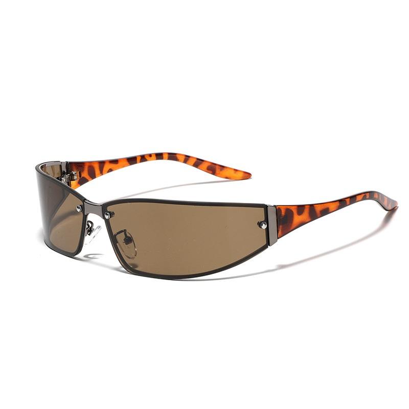 Металлические солнцезащитные очки Летняя мода Защита от ультрафиолета Стильные прочные легкие удобные