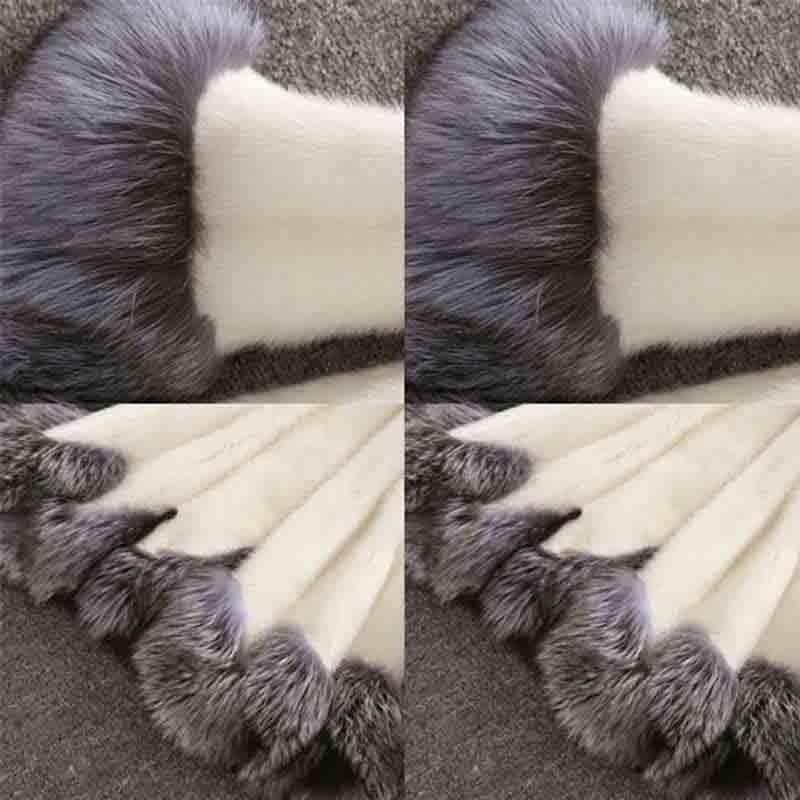 Зимнее женское модное пальто больших размеров, роскошное длинное пальто из искусственного меха, женское теплое пальто, верхняя одежда