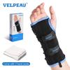 Бандаж на запястье Velpeau для облегчения боли при туннельном синдроме, артрите и растяжениях, с регулируемыми эластичными шнурами натяжения, ночная поддержка запястья