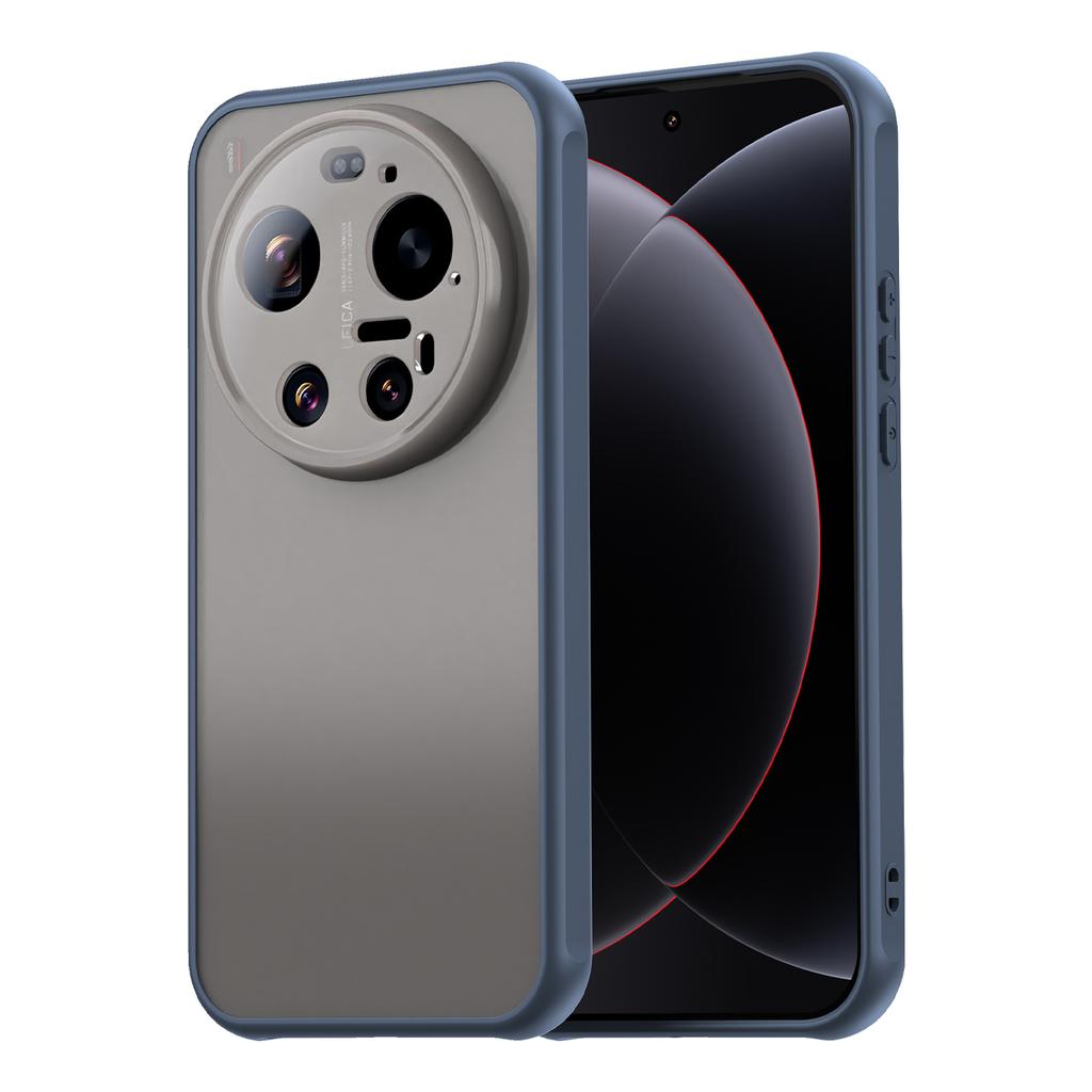 For Xiaomi 17 Ultra 5G Case Drop Proof Airbags Frosted Translucent PC + TPU Phone Back Cover