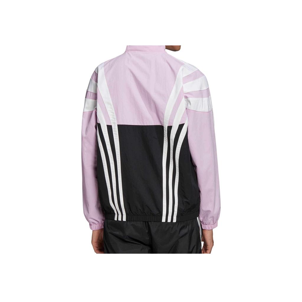 adidas Оригиналы Ретро Balanta 96 Спортивная куртка с контрастной молнией Мужские куртки Розовые EE2339