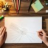 Инструмент для рисования в технике Dot Art, Линейка для мандал с отверстиями, Круговерт, Компас, Прозрачный акриловый шаблон, Транспортир, Прямая точка, Для геометрического узора