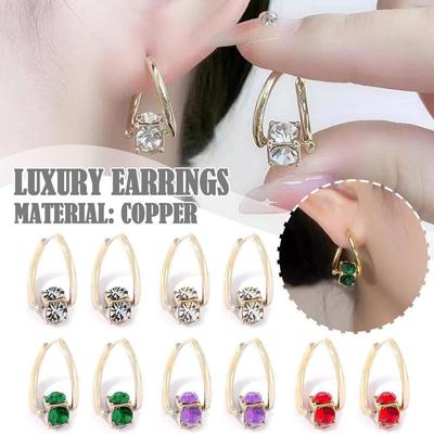 1 пара роскошных серег для магнитной терапии, медные серьги для лимфвитационной магнитотерапии, женские серьги