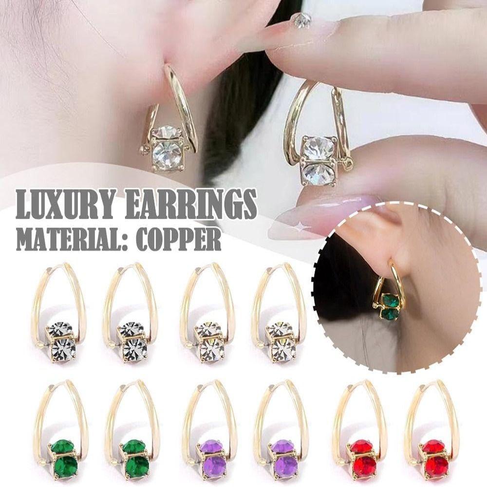 1 пара медных магнитотерапевтических германиевых серег для терапии лимфвитации, магнитотерапевтических серег для женщин