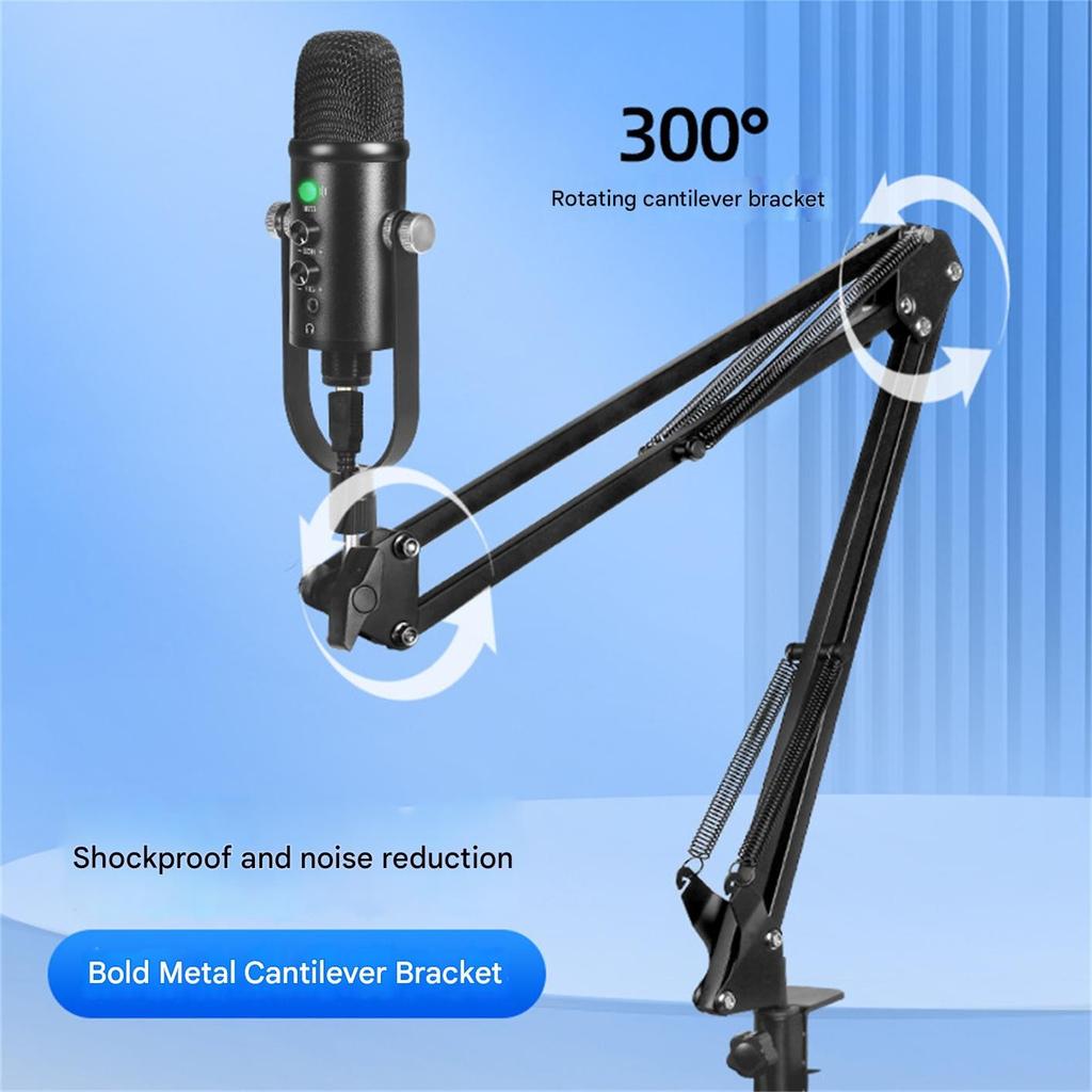 USB-конденсаторный микрофон для компьютерных игр, киберспортивный микрофон для шумоподавления, мобильный телефон, микрофон для записи и дубляжа, живой микрофон