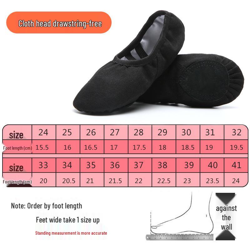 Балетная и йога обувь для танцев: Мягкая подошва для женщин, детей, девочек и взрослых - Дизайн кошачьей лапки