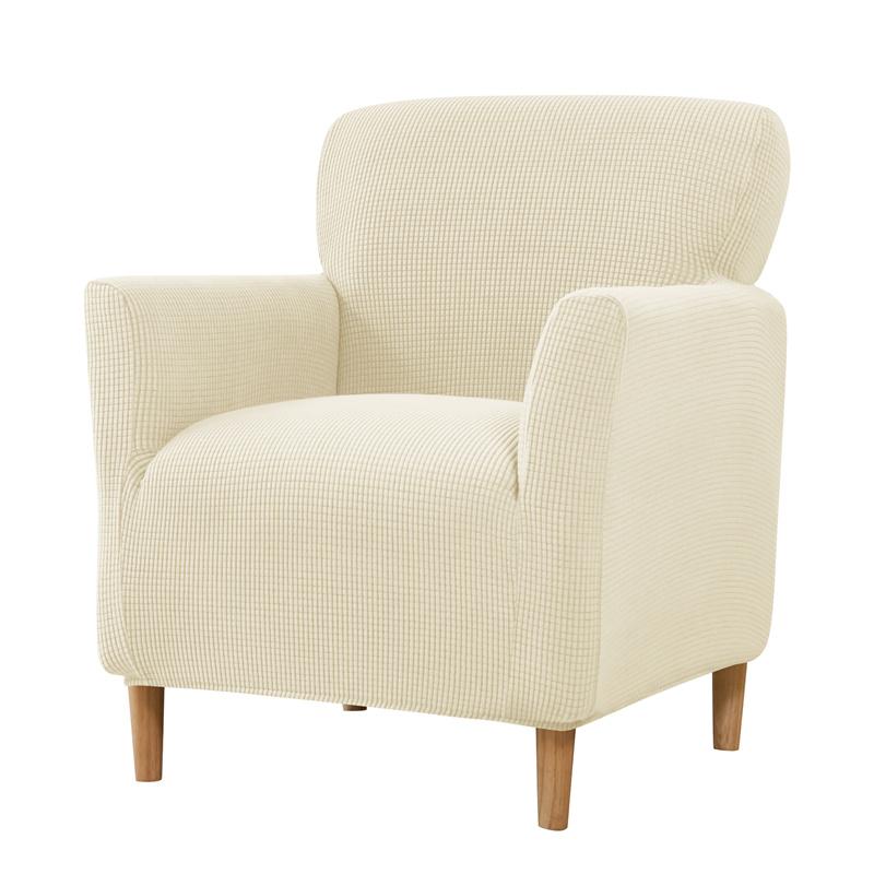 Knitted Jacquard Armchair Cover Dust Prevention Seat Covers Custom Fitted Chair Cover for Home Universal Single Sofa Cover 2026