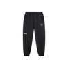 Li Ning Wade Series Loose Letter Stitched Knit Sports Pants Men Pants AKLV681-1