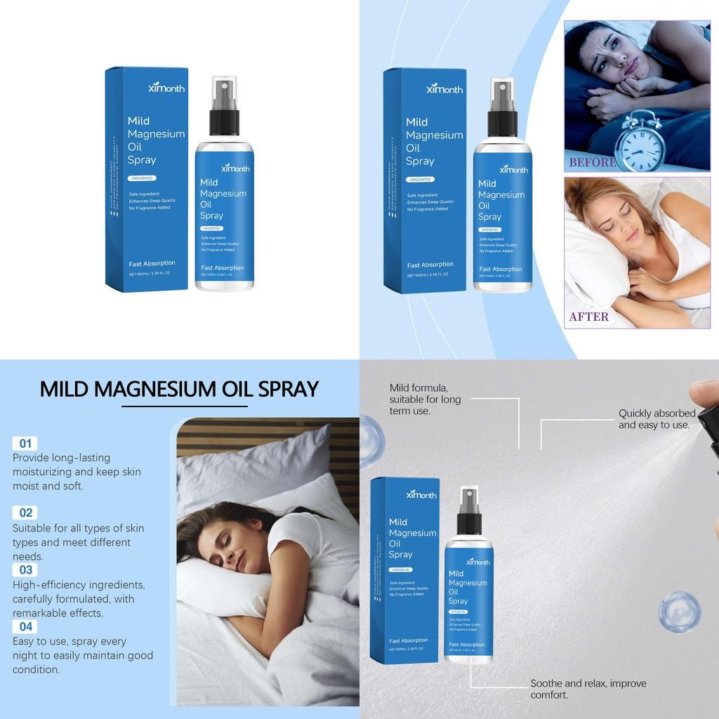 Ximonth Sleep Essential Oil Spray For Soothing Nighttime Relaxation And Comforting Sleep