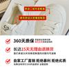 Leather little white shoes women's 2025 spring new platform single shoes heightening shoes casual muffin shoes versatile sports board shoes