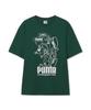 Puma Футболка с коротким рукавом с принтом Puma X LMC, зеленая 940067 03
