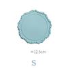 Konco Silicone Placemats for Table Waterproof Non-Slip Tableware Pad Nordic Style Western Tablemat Coaster Decoration Mat